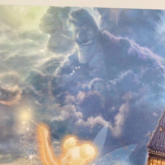 Tinker Bell And Peter Pan Fly To Neverland 16x31 - Picture 6 of 11
